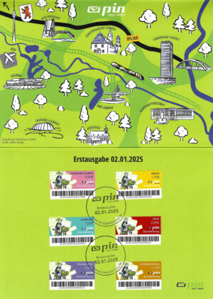Ersttagskarte PIN Mail GmbH