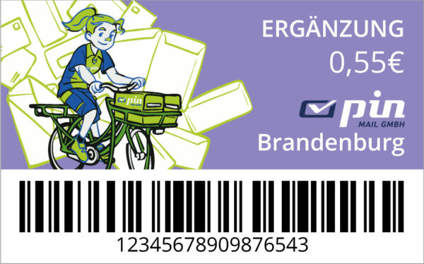 Briefmarke 0,55 €